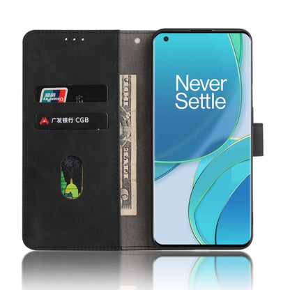 Solid Color Skin Feel Magnetic Buckle Horizontal Flip Calf Texture PU Leather Case with Holder & Card Slots & Wallet, For OnePlus 9, For OnePlus 9 Pro, For ZTE Axon 20 5G / A20 5G