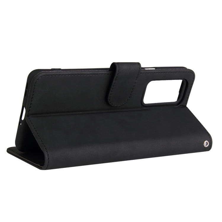 Solid Color Skin Feel Magnetic Buckle Horizontal Flip Calf Texture PU Leather Case with Holder & Card Slots & Wallet, For OnePlus 9, For OnePlus 9 Pro, For ZTE Axon 20 5G / A20 5G