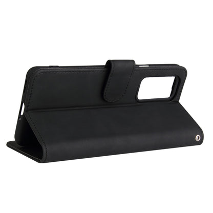 Solid Color Skin Feel Magnetic Buckle Horizontal Flip Calf Texture PU Leather Case with Holder & Card Slots & Wallet, For OnePlus 9, For OnePlus 9 Pro, For ZTE Axon 20 5G / A20 5G