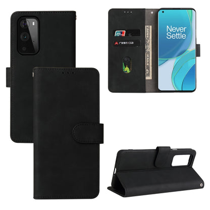 Solid Color Skin Feel Magnetic Buckle Horizontal Flip Calf Texture PU Leather Case with Holder & Card Slots & Wallet