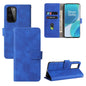 Solid Color Skin Feel Magnetic Buckle Horizontal Flip Calf Texture PU Leather Case with Holder & Card Slots & Wallet, For OnePlus 9, For OnePlus 9 Pro, For ZTE Axon 20 5G / A20 5G