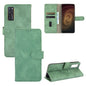 Solid Color Skin Feel Magnetic Buckle Horizontal Flip Calf Texture PU Leather Case with Holder & Card Slots & Wallet, For OnePlus 9, For OnePlus 9 Pro, For ZTE Axon 20 5G / A20 5G