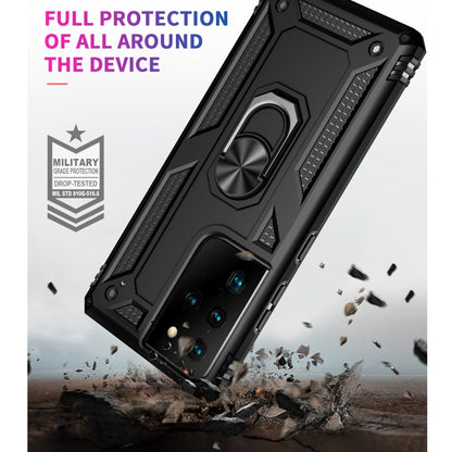 Shockproof TPU + PC Protective Case with 360 Degree Rotating Holder