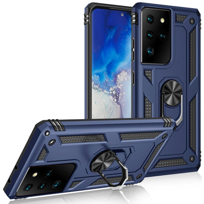 Shockproof TPU + PC Protective Case with 360 Degree Rotating Holder