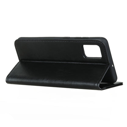 Magnetic Crazy Horse Texture Horizontal Flip Leather Case with Holder & Card Slots & Wallet