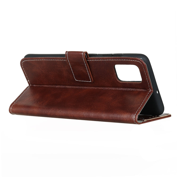 Retro Crazy Horse Texture Horizontal Flip Leather Case with Holder & Card Slots & Photo Frame & Wallet