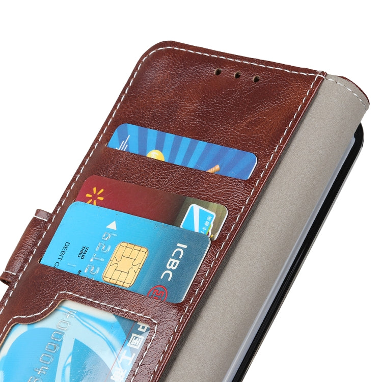 Retro Crazy Horse Texture Horizontal Flip Leather Case with Holder & Card Slots & Photo Frame & Wallet