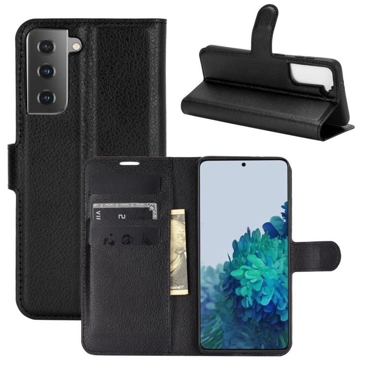 Litchi Texture Horizontal Flip Protective Case with Holder & Card Slots & Wallet