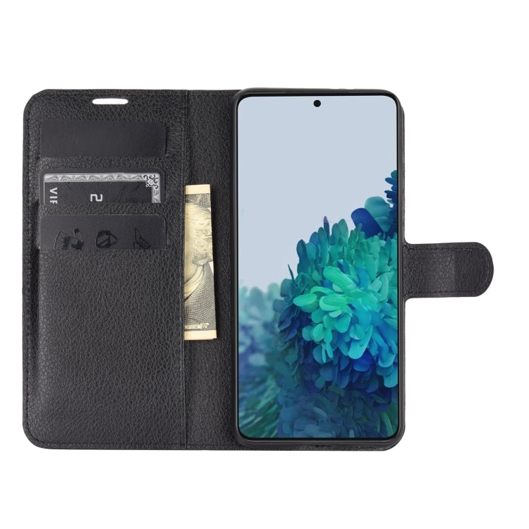 Litchi Texture Horizontal Flip Protective Case with Holder & Card Slots & Wallet