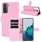 Litchi Texture Horizontal Flip Protective Case with Holder & Card Slots & Wallet, For Galaxy S21+ 5G