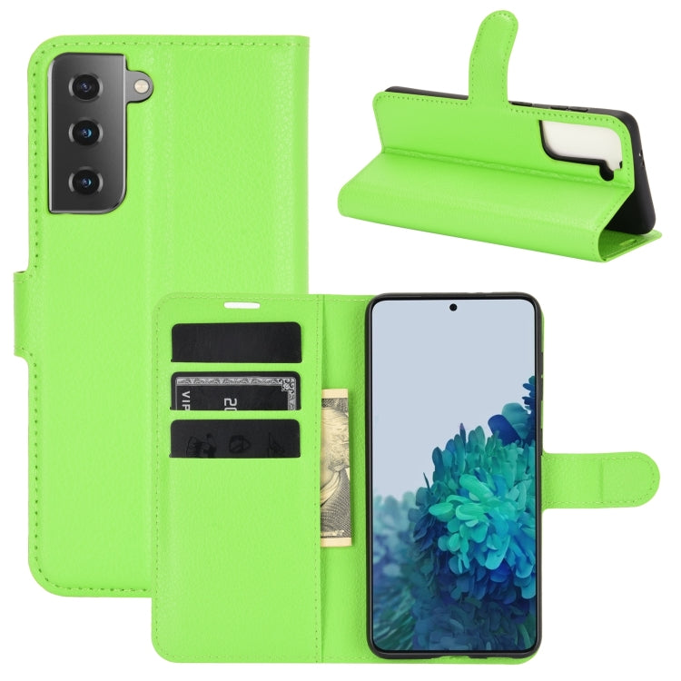 Litchi Texture Horizontal Flip Protective Case with Holder & Card Slots & Wallet