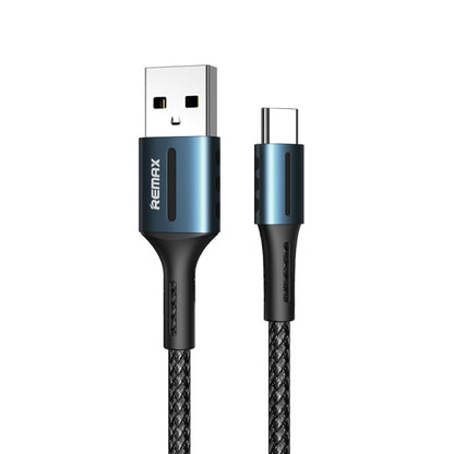 Remax 2.4A Barrett Series Charging Data Cable, Length: 1m, Type-C
