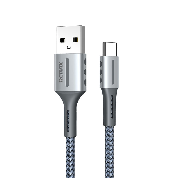 Remax 2.4A Barrett Series Charging Data Cable, Length: 1m, Type-C