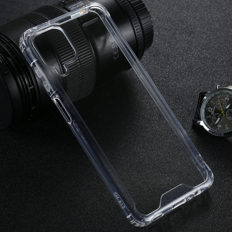 Four-corner Shockproof Transparent TPU + PC Protective Case