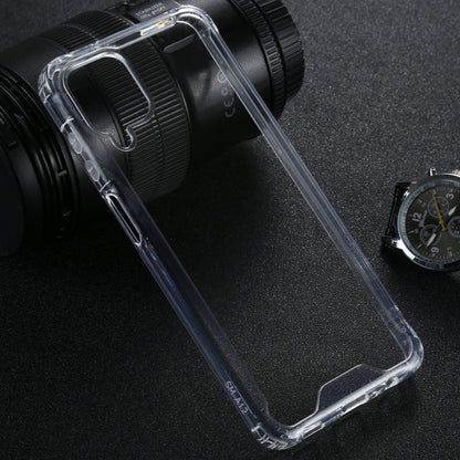 Four-corner Shockproof Transparent TPU + PC Protective Case