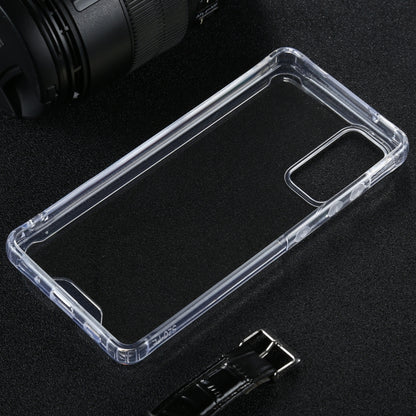 Four-corner Shockproof Transparent TPU + PC Protective Case