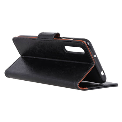 Copper Buckle Nappa Texture Horizontal Flip Leather Case with Holder & Card Slots & Wallet, For Sony Xperia Ace II, For Xiaomi Redmi Note 10 4G, For Xiaomi Redmi Note 10S (Global Official)