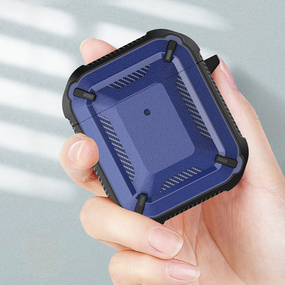 Wireless Earphones Shockproof Diamond Square Pattern Silicone Protective Case, For AirPods 1/2