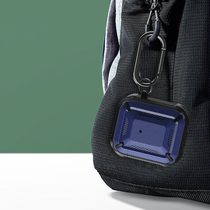 Wireless Earphones Shockproof Diamond Square Pattern Silicone Protective Case, For AirPods 1/2