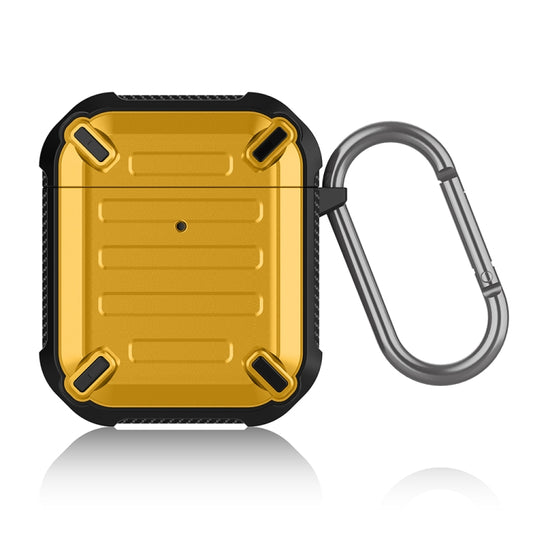 Wireless Earphones Shockproof Sharp Sword Armor Silicone Protective Case, For AirPods 1/2