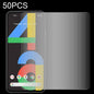 50 PCS 0.26mm 9H 2.5D Tempered Glass Film, For Asus ROG Phone 5 / 5 Pro / 5 Ultimate (50 PCS), For Google Pixel 4a 5G (50 PCS), For Google Pixel 4a (50 PCS)