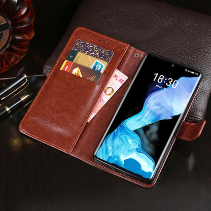 idewei Crazy Horse Texture Horizontal Flip Leather Case with Holder & Card Slots & Wallet, Series 2