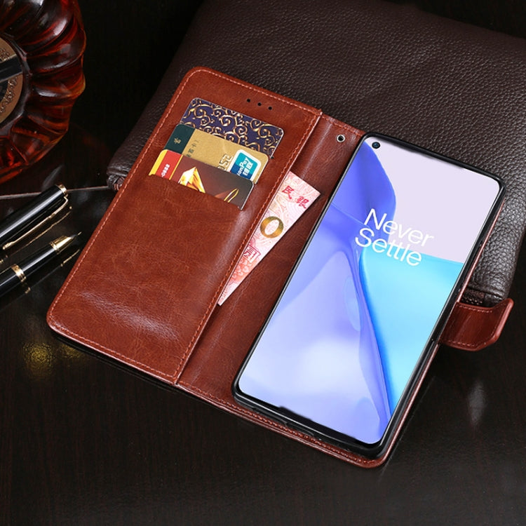 idewei Crazy Horse Texture Horizontal Flip Leather Case with Holder & Card Slots & Wallet, Series 4