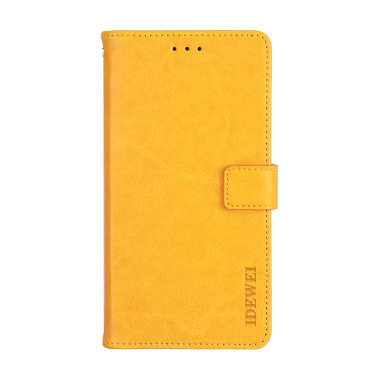 idewei Crazy Horse Texture Horizontal Flip Leather Case with Holder & Card Slots & Wallet, For OPPO A94, For OPPO F19 Pro, For OPPO Realme GT 5G