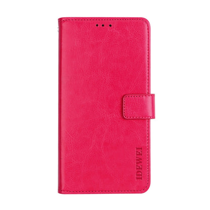 idewei Crazy Horse Texture Horizontal Flip Leather Case with Holder & Card Slots & Wallet, Series 4