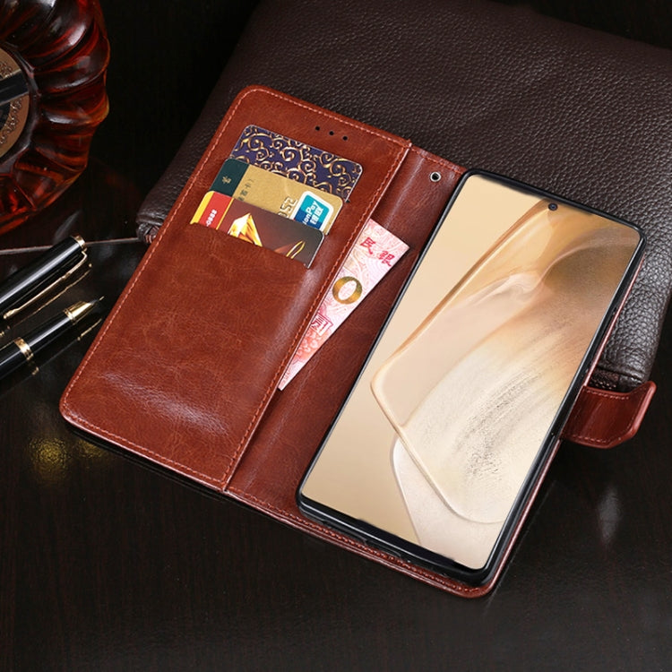 idewei Crazy Horse Texture Horizontal Flip Leather Case with Holder & Card Slots & Wallet, Series 5