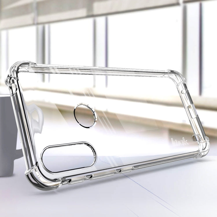 IMAK All-inclusive Shockproof Airbag TPU Case with Screen Protector, For Motorola Moto E7 Power