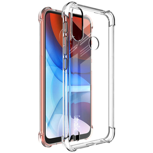 IMAK All-inclusive Shockproof Airbag TPU Case with Screen Protector, For Motorola Moto E7 Power