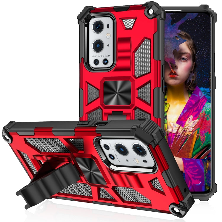 Shockproof TPU + PC Magnetic Protective Case with Holder, Series 2