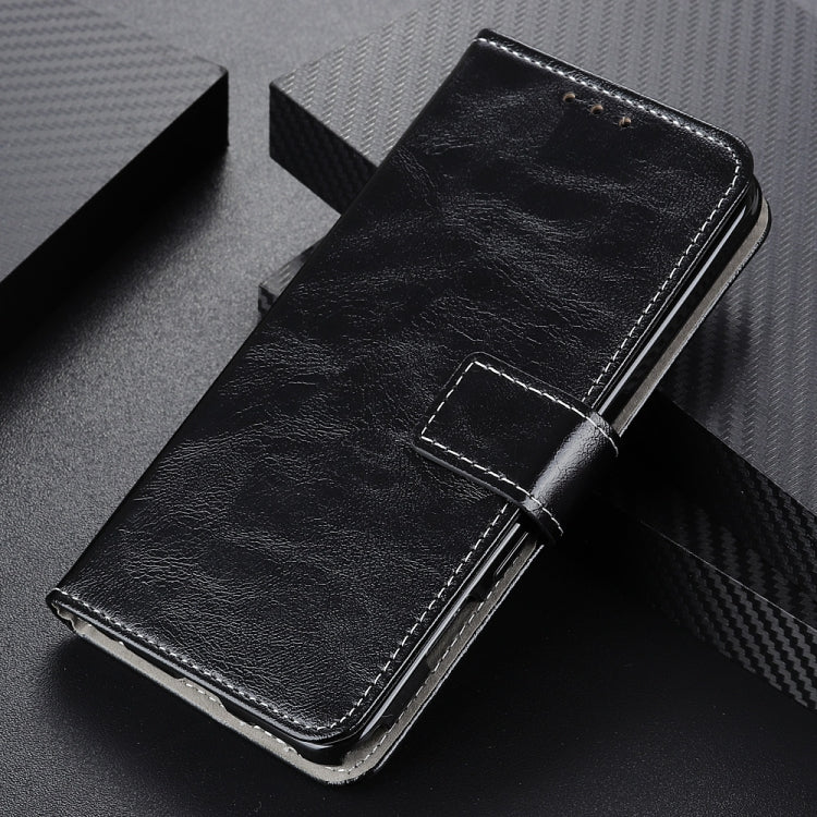 Retro Crazy Horse Texture Horizontal Flip Leather Case with Holder & Card Slots & Photo Frame & Wallet