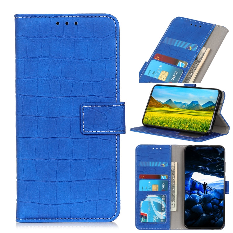 Crocodile Texture Horizontal Flip Leather Case with Holder & Card Slots & Wallet & Photo Frame