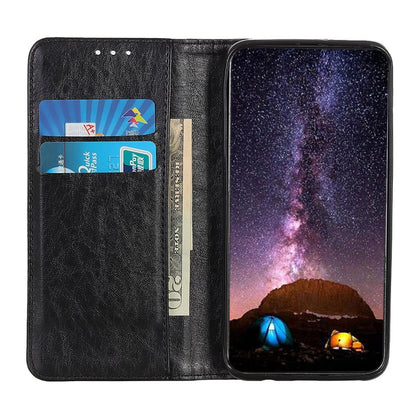 Magnetic Crazy Horse Texture Horizontal Flip Leather Case with Holder & Card Slots & Wallet