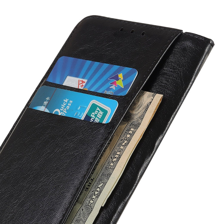 Magnetic Crazy Horse Texture Horizontal Flip Leather Case with Holder & Card Slots & Wallet