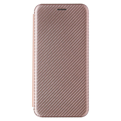 Carbon Fiber Texture Magnetic Horizontal Flip TPU + PC + PU Leather Case with Card Slot