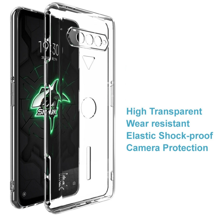 IMAK UX-5 Series Transparent Shockproof TPU Protective Case, For Xiaomi Black Shark 4 / 4 Pro, For Xiaomi Mi 10S