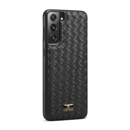 Fierre Shann Leather Texture Phone Back Cover Case