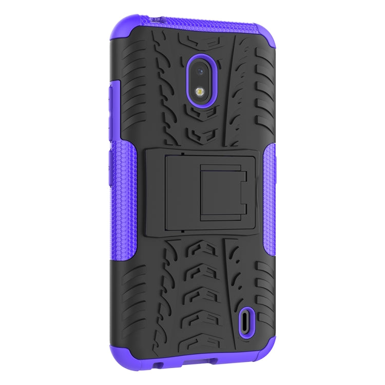 Tire Texture TPU + PC Shockproof Case with Holder