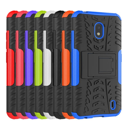 Tire Texture TPU + PC Shockproof Case with Holder