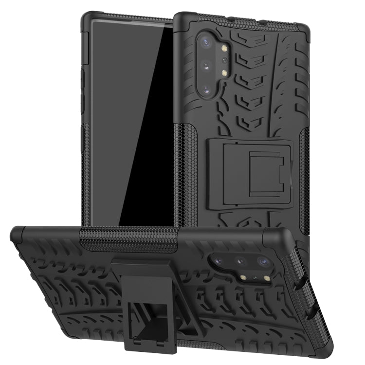 Tire Texture TPU + PC Shockproof Case with Holder