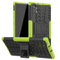Tire Texture TPU + PC Shockproof Case with Holder, For Galaxy Note 10 Plus