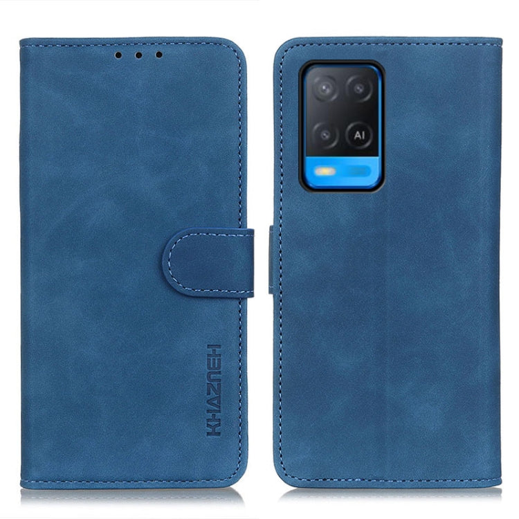 KHAZNEH Retro Texture PU + TPU Horizontal Flip Leather Case with Holder & Card Slots & Wallet, For OnePlus 9R, For OPPO A54 4G, For OPPO A93 5G / A54 5G / A74 5G, For OPPO Realme 8 / 8 Pro
