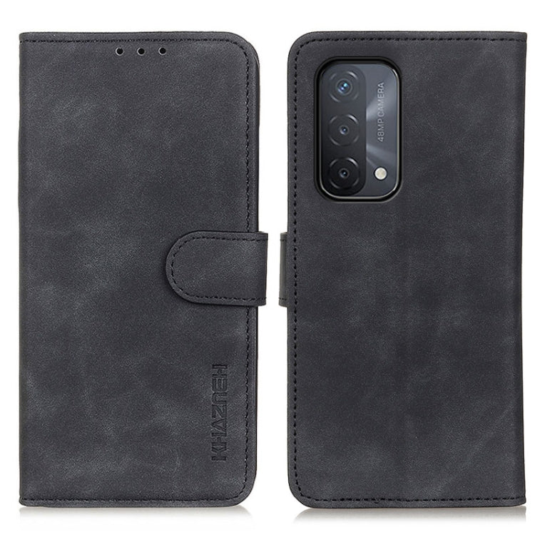 KHAZNEH Retro Texture PU + TPU Horizontal Flip Leather Case with Holder & Card Slots & Wallet