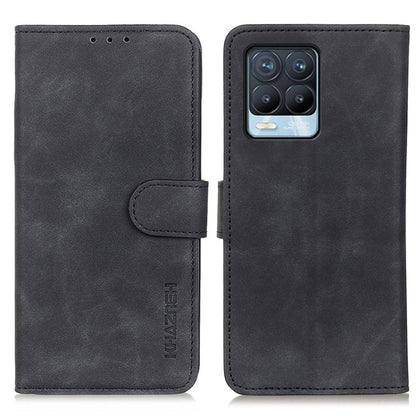 KHAZNEH Retro Texture PU + TPU Horizontal Flip Leather Case with Holder & Card Slots & Wallet