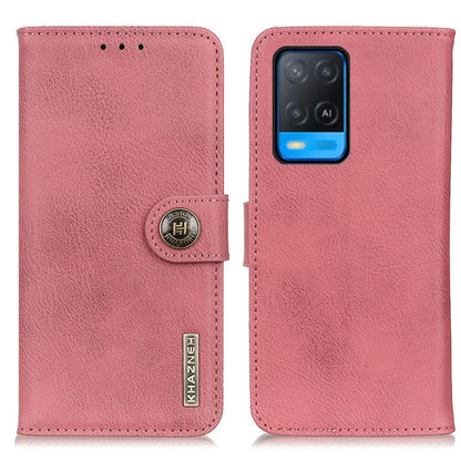 KHAZNEH Cowhide Texture Horizontal Flip Leather Case with Holder & Card Slots & Wallet, For OnePlus 9R, For OPPO A54 4G, For OPPO A93 5G / A54 5G / A74 5G