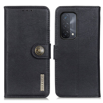 KHAZNEH Cowhide Texture Horizontal Flip Leather Case with Holder & Card Slots & Wallet, For OnePlus 9R, For OPPO A54 4G, For OPPO A93 5G / A54 5G / A74 5G