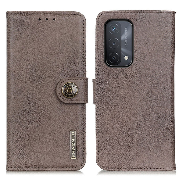 KHAZNEH Cowhide Texture Horizontal Flip Leather Case with Holder & Card Slots & Wallet